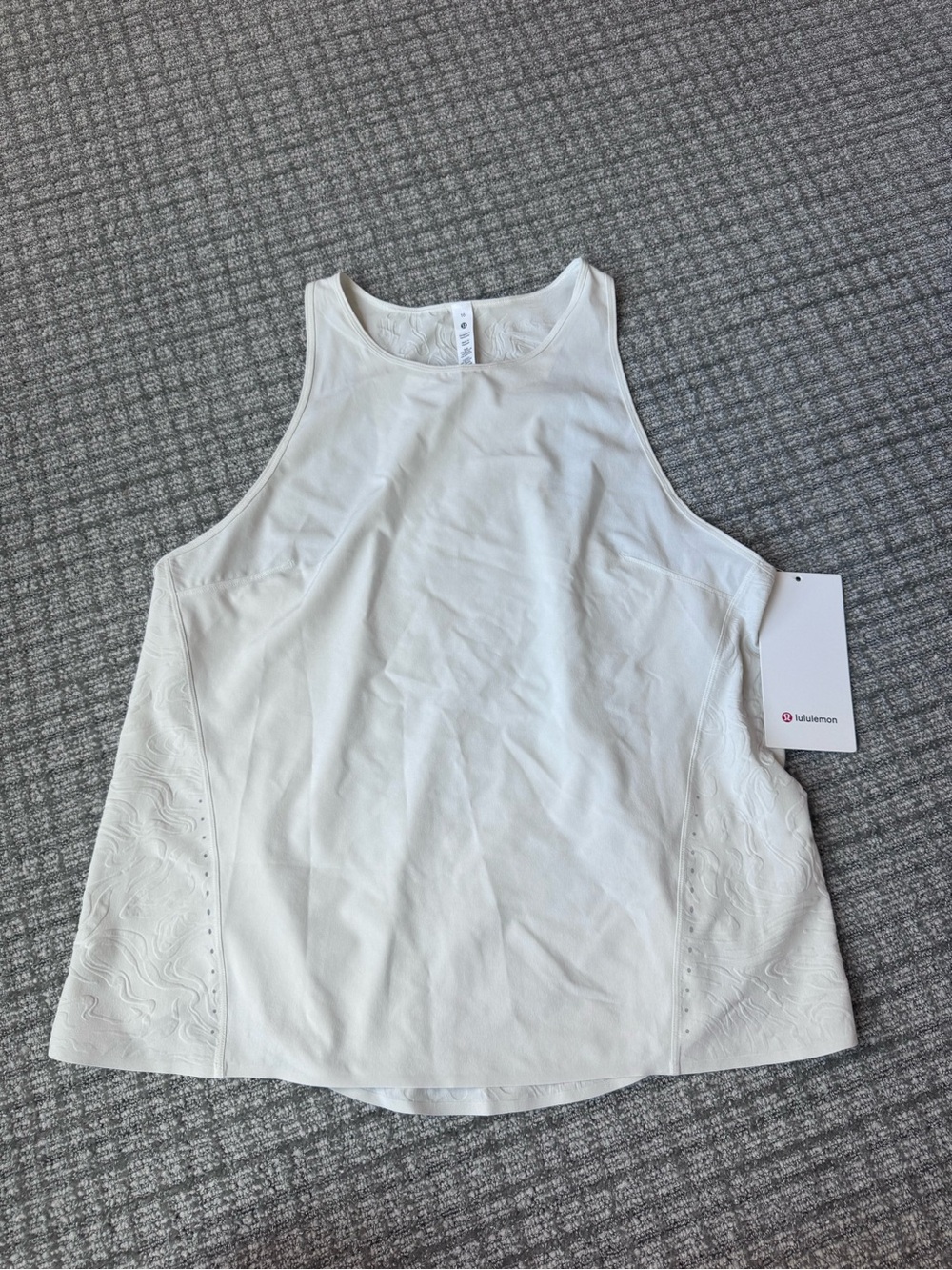 Lululemon Lightweight Stretch Run Tank Cream